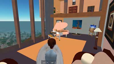 Gary's Second Life Media Lounge